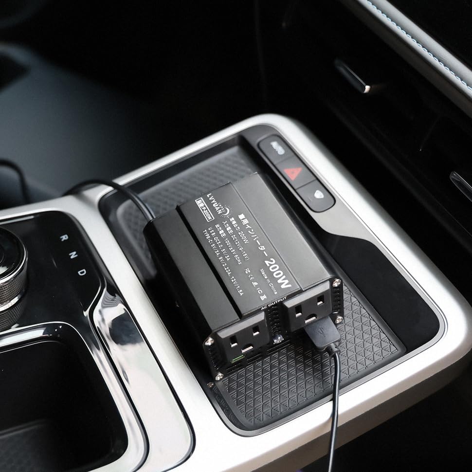 LVYUAN 疑似正弦波インバーター 200W DC12V（直流）AC100V（交流） - LVYUAN（リョクエン）公式ショップ