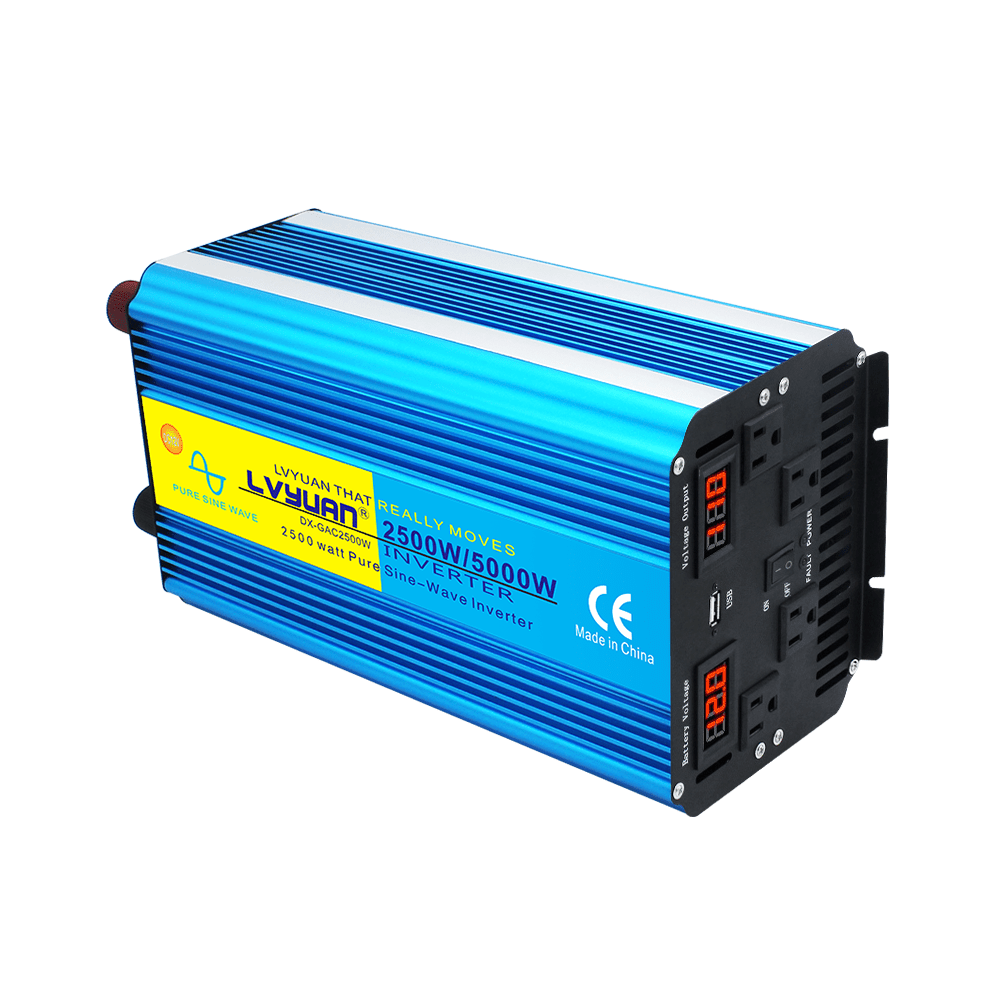 LVYUAN 純正弦波インバーター 2500W DC12V（直流）AC100V（交流） - LVYUAN（リョクエン）公式ショップ
