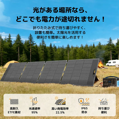 LVYUAN 300W 折り畳み式 ソーラーパネル SPシリーズ