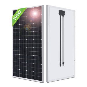LVYUAN 400W太陽光発電セット ソーラーパネル2枚（200W）&ソーラーアクセサリ& 30A PWMチャージコントローラー - LVYUAN（リョクエン）公式ショップ