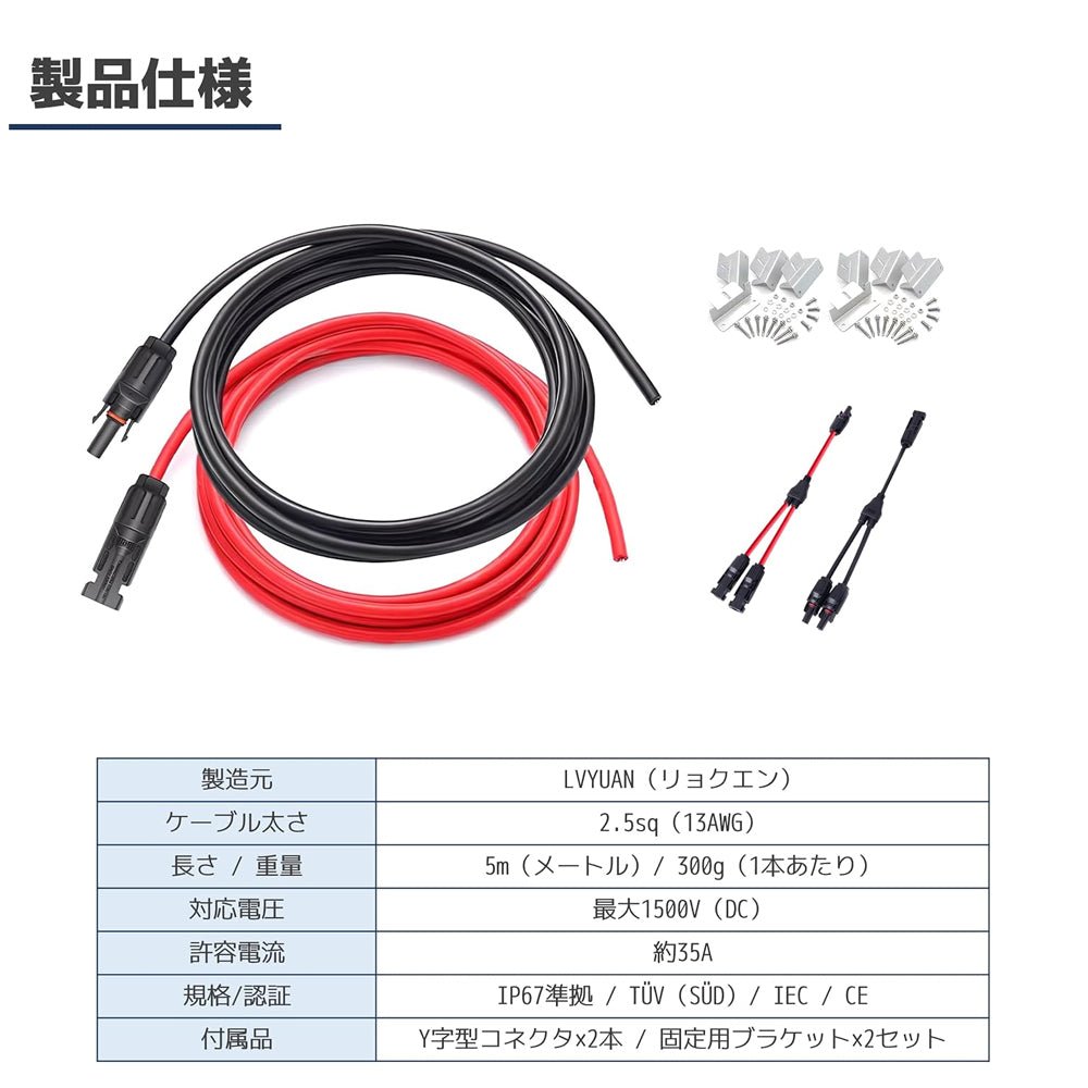 LVYUAN（リョクエン）ソーラーパネル用部品セット - LVYUAN（リョクエン）公式ショップ