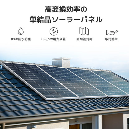 LVYUAN 440W ソーラーパネル発電キット（220W二枚入り） - LVYUAN（リョクエン）公式ショップ