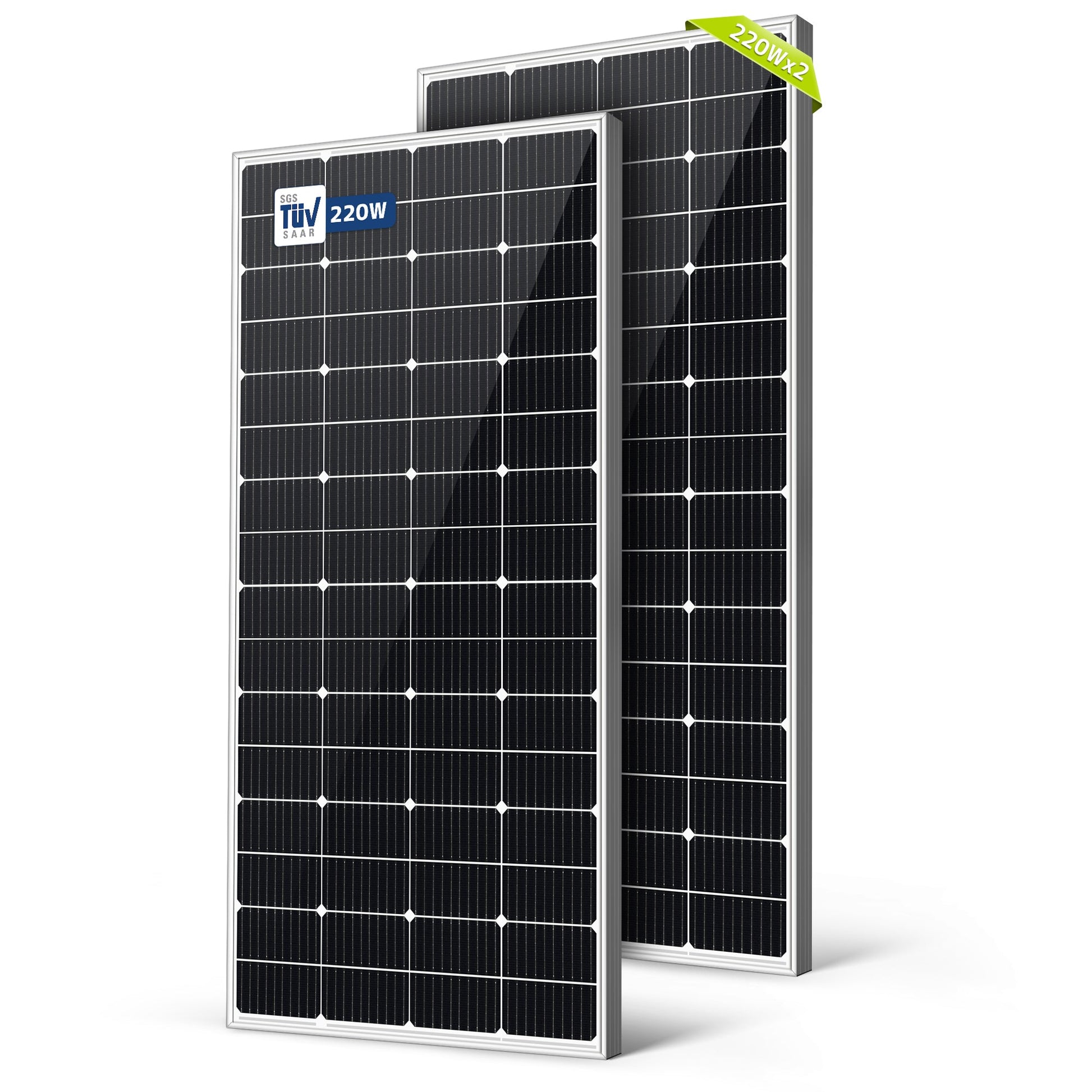 LVYUAN 440W ソーラーパネル発電キット（220W二枚入り） - LVYUAN（リョクエン）公式ショップ