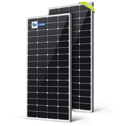 LVYUAN 440W ソーラーパネル発電キット（220W二枚入り） - LVYUAN（リョクエン）公式ショップ