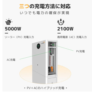 LVYUAN ハイブリッド蓄電システム 5000Wインバーター - LVYUAN（リョクエン）公式ショップ