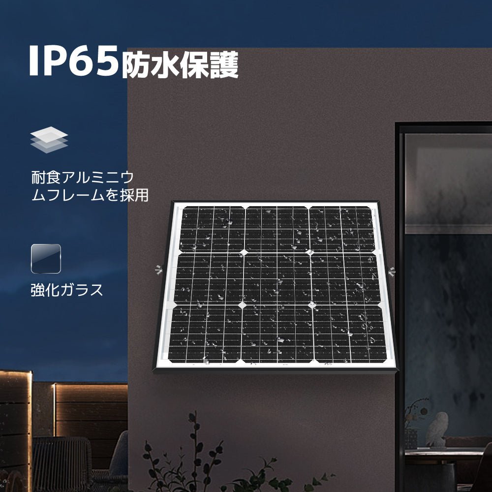 LVYUAN（リョクエン） 50W ソーラー発電キット ソーラーパネル+10Aチャージーコントローラー（ブラケット付き） - LVYUAN（リョクエン）公式ショップ