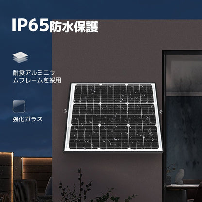 LVYUAN（リョクエン） 50W ソーラー発電キット ソーラーパネル+10Aチャージーコントローラー（ブラケット付き） - LVYUAN（リョクエン）公式ショップ