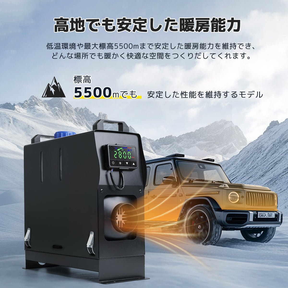 LVYUAN 8KW 5Lリットル 一体式エアヒーター - LVYUAN（リョクエン）公式ショップ
