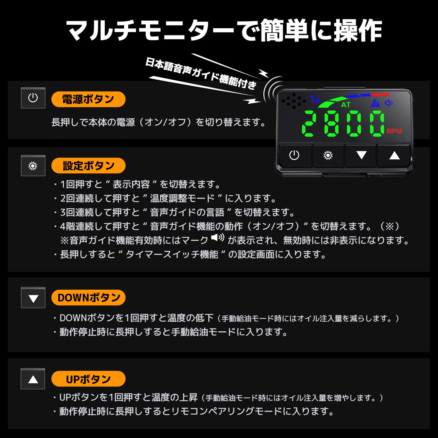 LVYUAN 5KW 10Lリットル 分体式エアヒーター