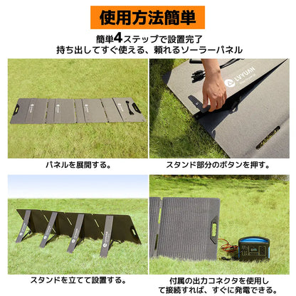 LVYUAN 300W 折り畳み式 ソーラーパネル SPシリーズ
