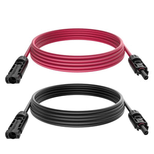 LVYUAN ソーラー延長ケーブル 両端MC4コネクター付き 11AWG / 4mm² - LVYUAN（リョクエン）公式ショップ
