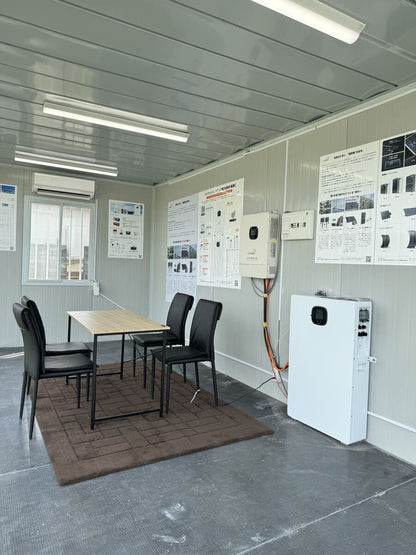 【LVYUAN】オフグリット10kwh 太陽光発電システム搭載　コンテナハウス　仮設スーパーハウス　ユニットハウス いつでも電気困らない事務所 - LVYUAN（リョクエン）公式ショップ
