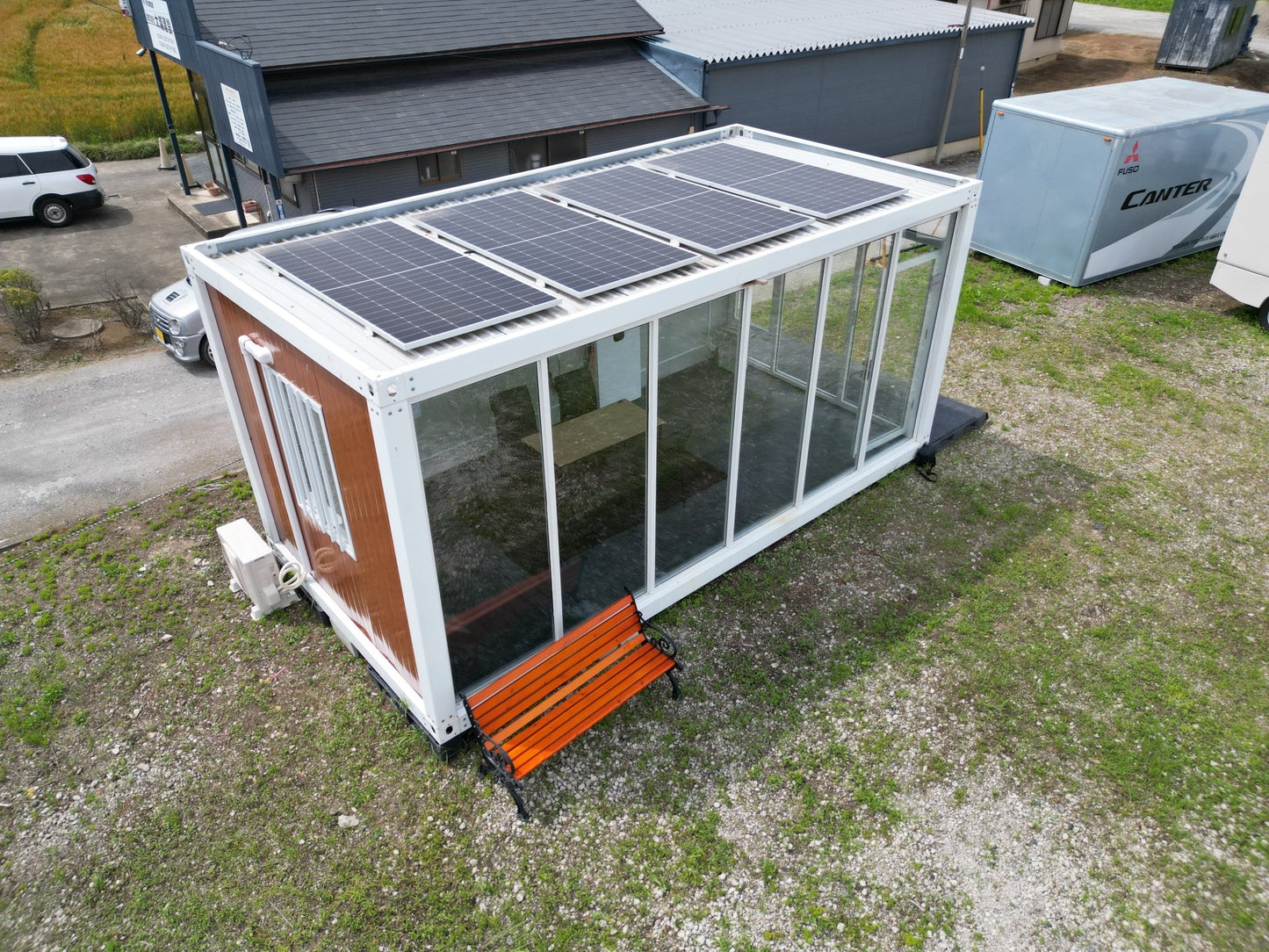 【LVYUAN】オフグリット10kwh 太陽光発電システム搭載　コンテナハウス　仮設スーパーハウス　ユニットハウス いつでも電気困らない事務所 - LVYUAN（リョクエン）公式ショップ