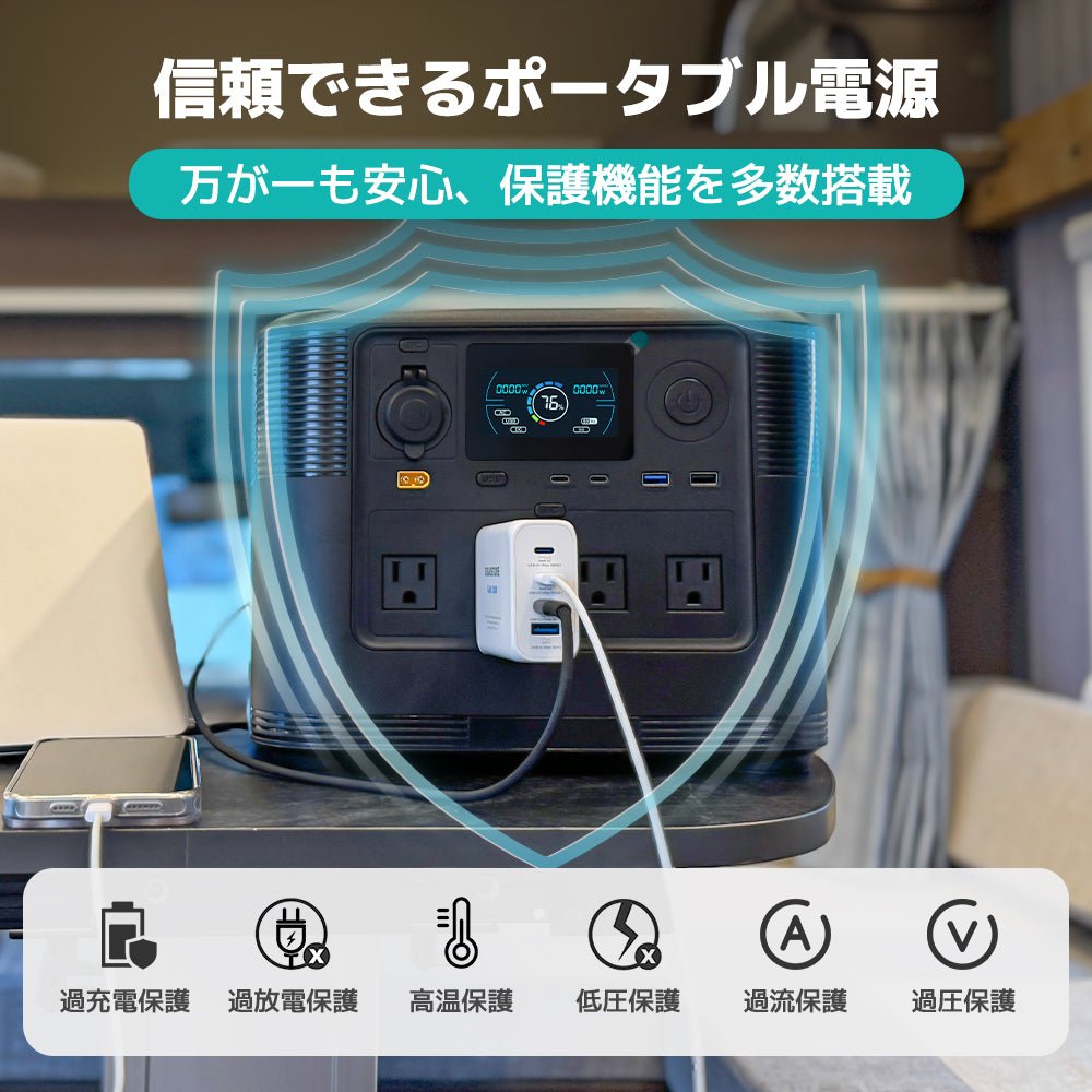 LVYUAN（リョクエン）1200W｜1008Whポータブル電源 - LVYUAN（リョクエン）公式ショップ