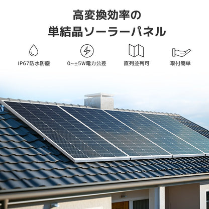 LVYUAN（リョクエン）200W 単結晶ソーラーパネル - LVYUAN（リョクエン）公式ショップ