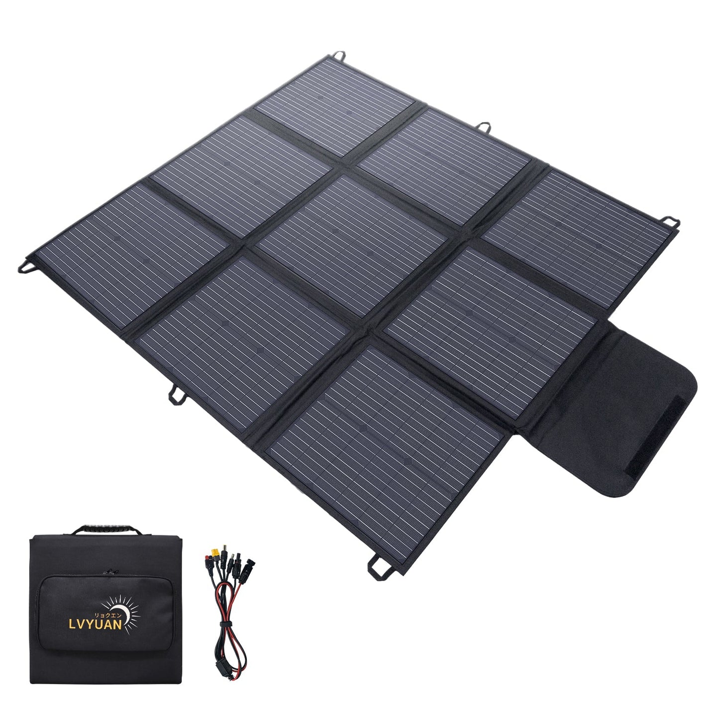 LVYUAN200W 折り畳み式 ソーラーパネル - LVYUAN（リョクエン）公式ショップ