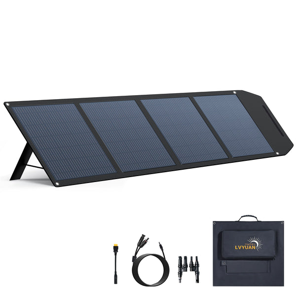 Amazon.co.jp: EBL ソーラーパネル 200W 折りたたみ式 太陽光