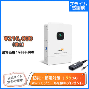 LVYUAN 10000W単相三線式ハイブリッド インバーター