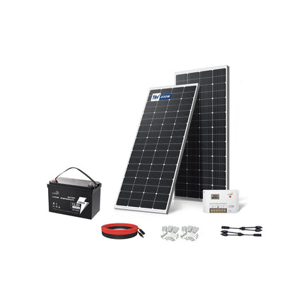 LVYUAN 400W ソーラーパネル発電キット