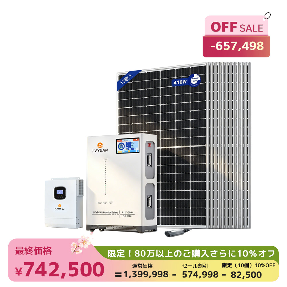 LVYUAN 純正弦波インバーター 1600W DC12V（直流）AC100V（交流