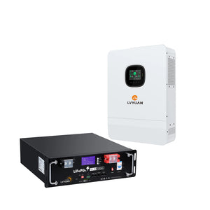 LVYUAN 6500Wハイブリッド蓄電システム