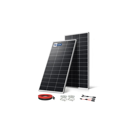 LVYUAN 400W ソーラーパネル発電キット