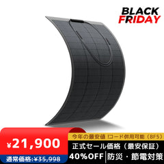 LVYUAN（リョクエン）200W ETFEフレキシブルソーラーパネル - LVYUAN