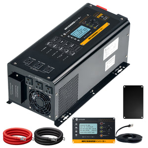 LVYUAN 純正弦波UPSインバーター 3000W DC24V（直流）AC100V（交流）