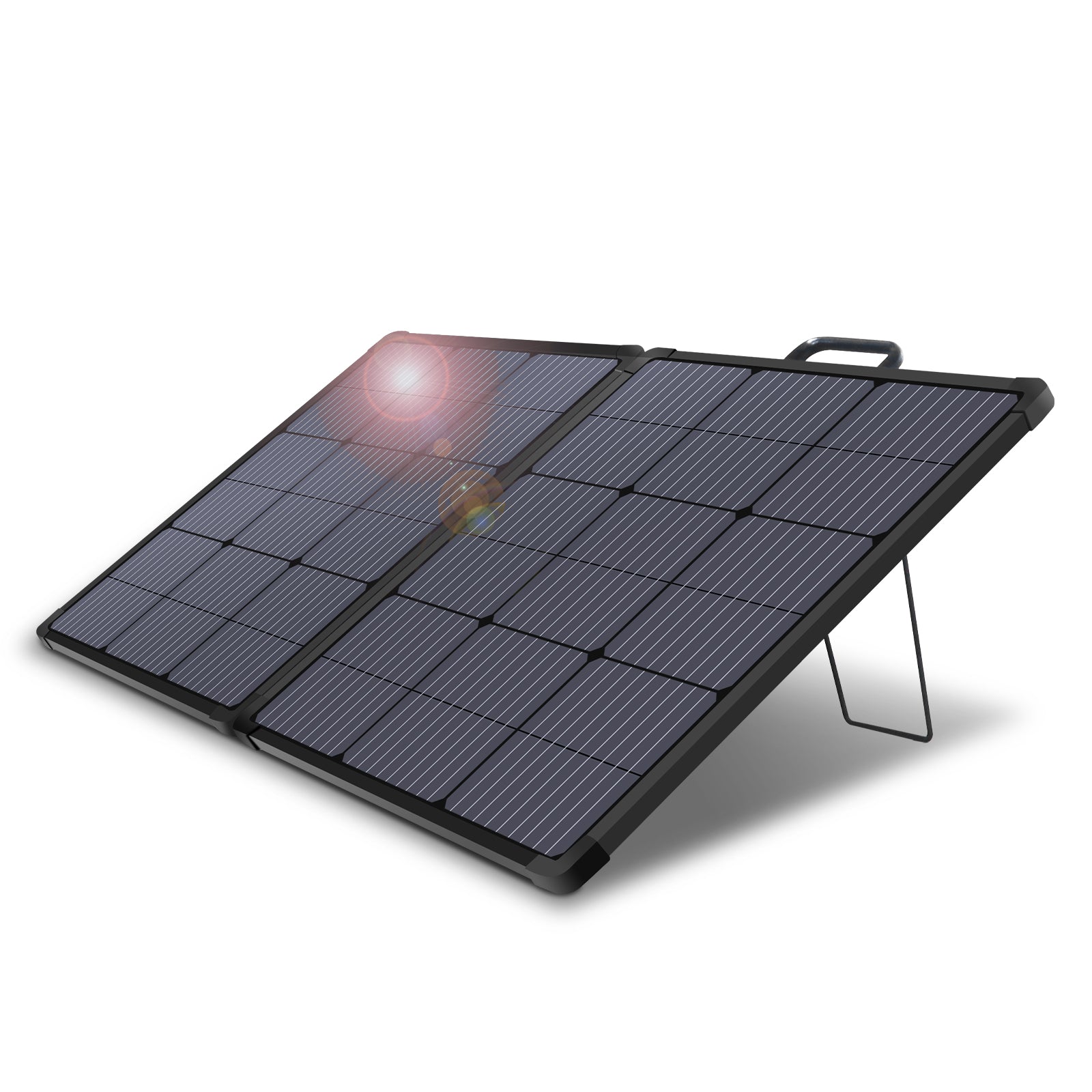 LVYUAN(リョクエン)100W 折り畳み式 ソーラーパネル - LVYUAN