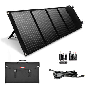 LVYUAN 120W ソーラーパネル/600W ポータブル電源（緑） セット