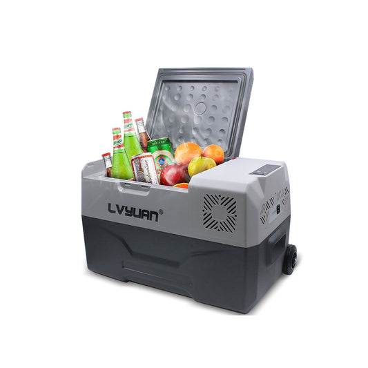 LVYUAN 30L 車載＆家庭両用の冷蔵冷凍庫