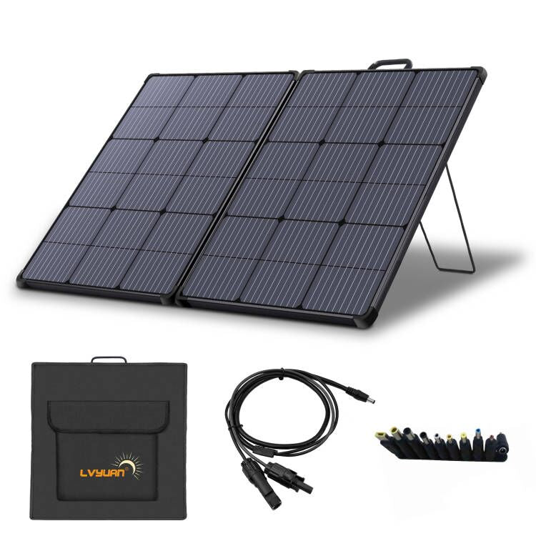おトク ソーラーパネル USB 太陽光発電100W 折りたたみ式 防災 太陽光 