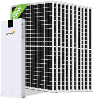 LVYUAN(リョクエン)10.24kWh家庭用縦型ハイブリッド蓄電システム
