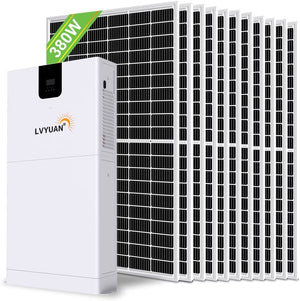 LVYUAN(リョクエン) 5.12kWh家庭用縦型ハイブリッド蓄電システム