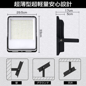 LVYUAN(リョクエン) 200w LED投光器【PC素材 2個入】