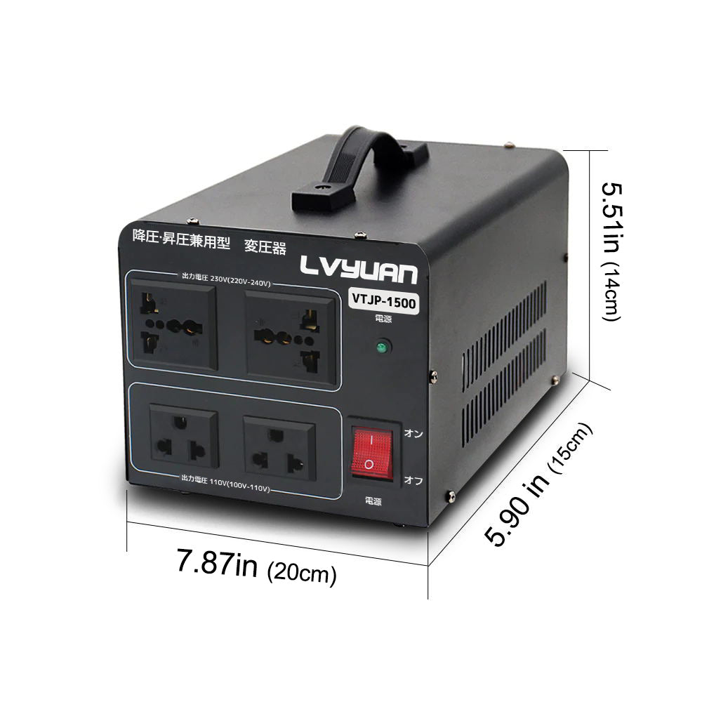 FOVAL海外変圧器　In:AC100-240V Out:100-120V