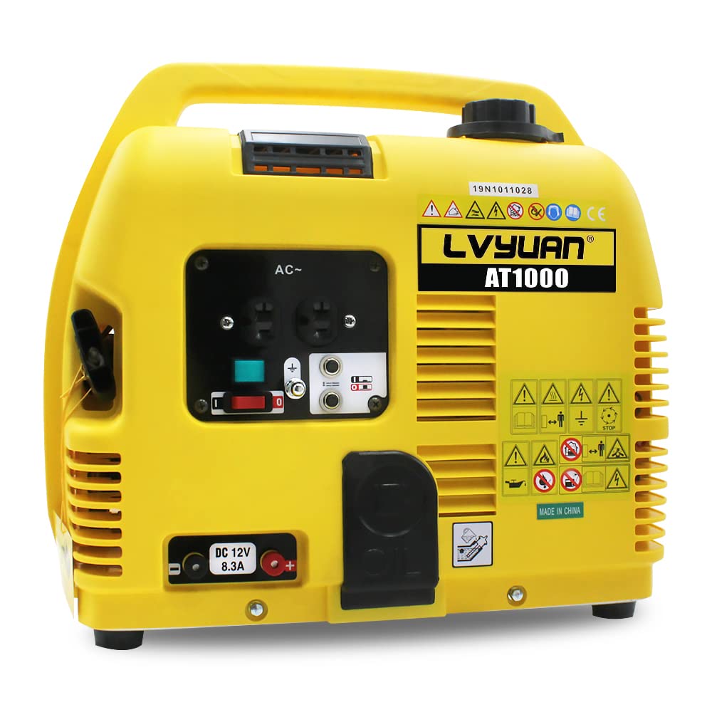 小型ガソリン発電機 LVYUAN AT-1000