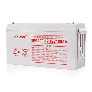 LVYUAN バッテリー 鉛蓄電池 12V/100Ah