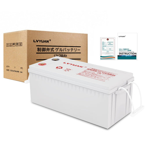 LVYUAN バッテリー 鉛蓄電池 12V/200Ah - LVYUAN（リョクエン）公式ショップ