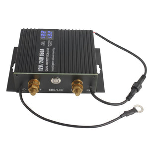 LVYUAN 走行充電器 150A 12V/24V兼用 バッテリー走行充電器