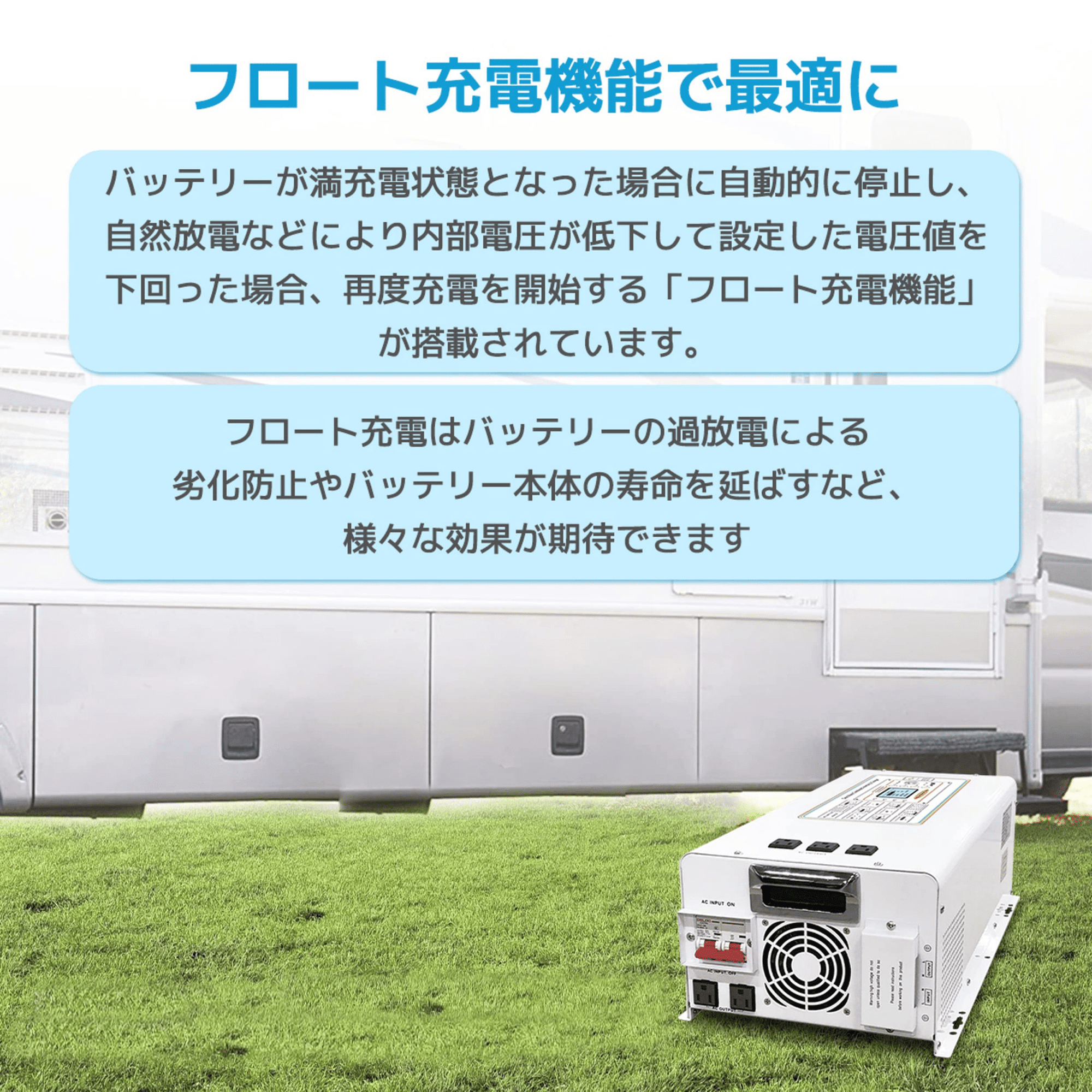 LVYUAN 正弦波インバータ24V 5000W 最大 10000W DC24V（直流）AC100V（交流）変換 50HZ 60HZ 外部電源を接続可能 低周波 UPS 無停電電源装置常時大容量 - LVYUAN（リョクエン）公式ショップ